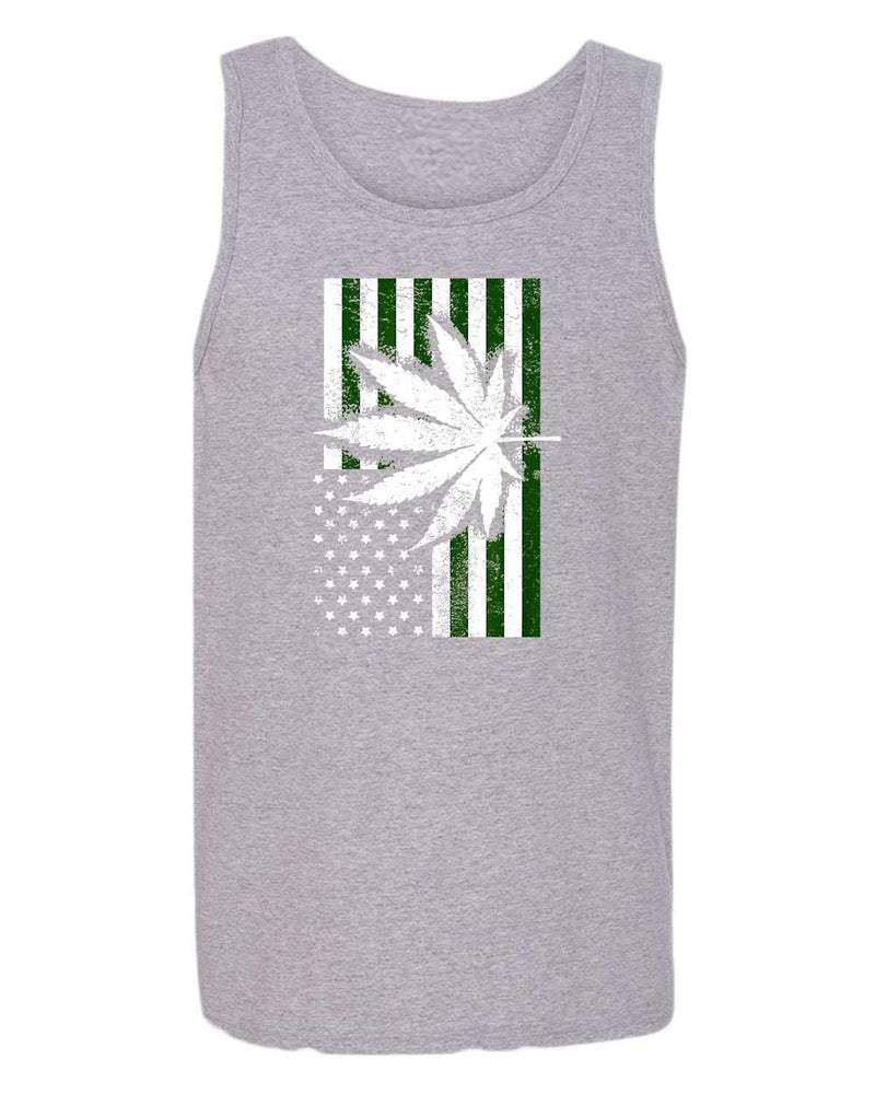 American flag leaf tank top - Fivestartees