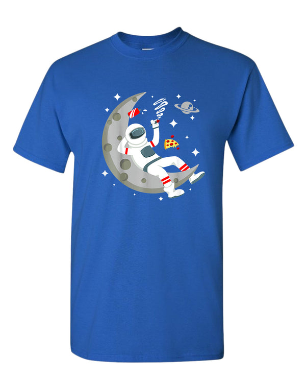 Astronaut chilling 420 t-shirt - Fivestartees