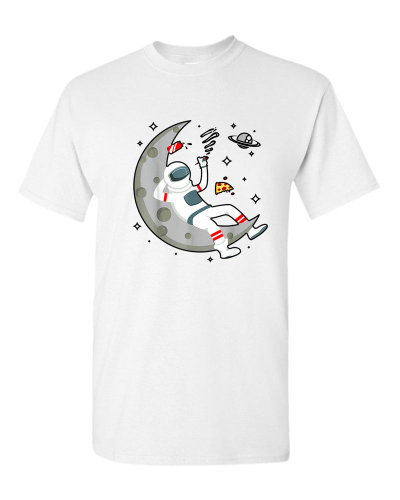 Astronaut chilling 420 t-shirt - Fivestartees