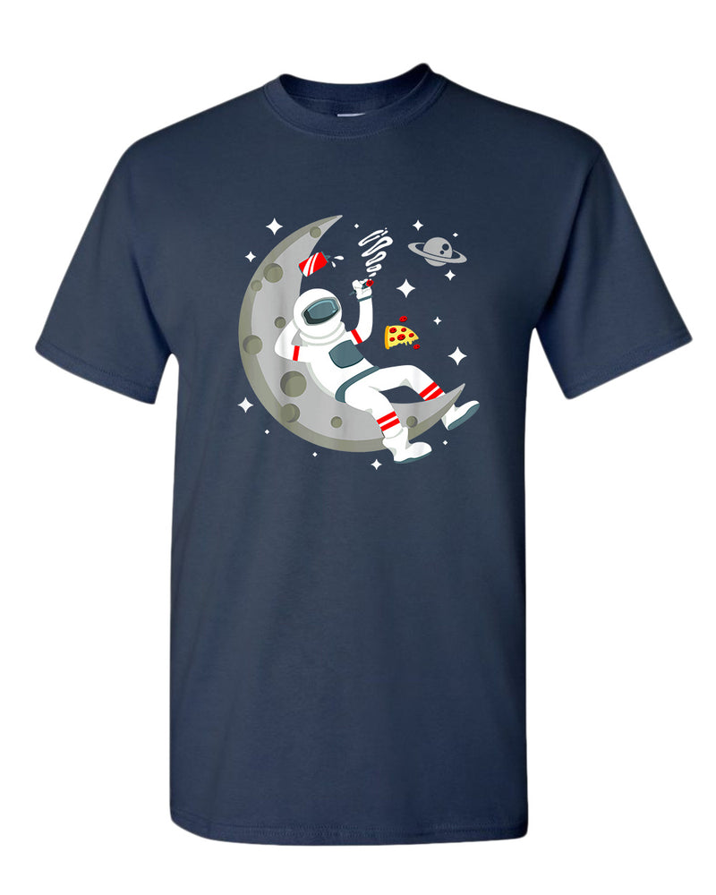 Astronaut chilling 420 t-shirt - Fivestartees