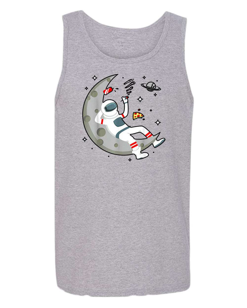 Astronaut chilling 420 tank top - Fivestartees