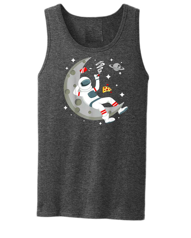 Astronaut chilling 420 tank top - Fivestartees