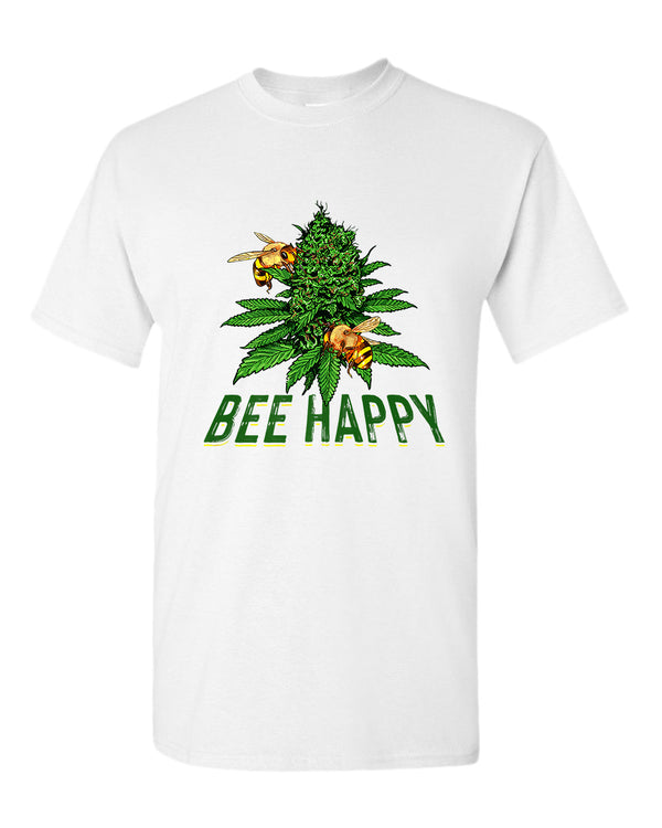 Bee happy bud t-shirt - Fivestartees