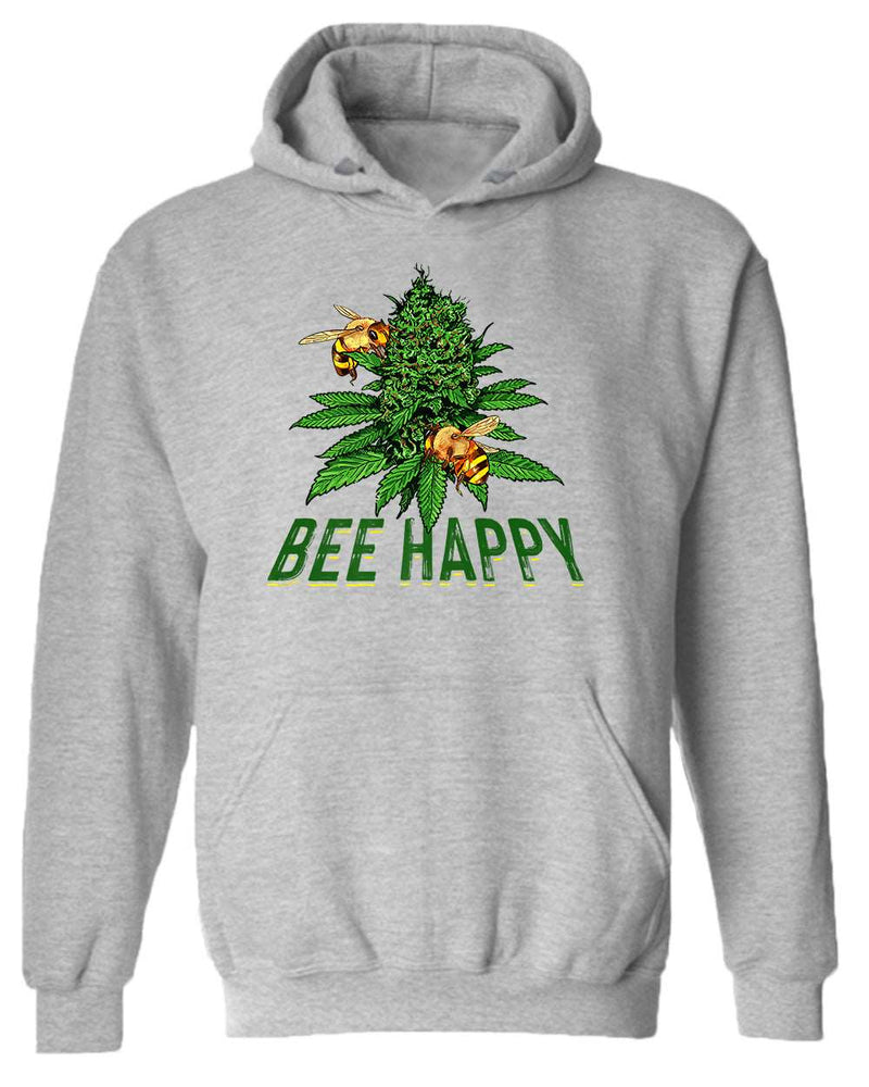 Bee happy bud hoodies - Fivestartees