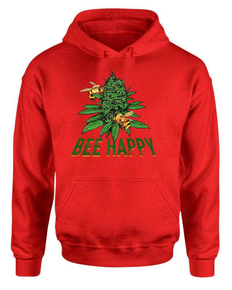 Bee happy bud hoodies - Fivestartees