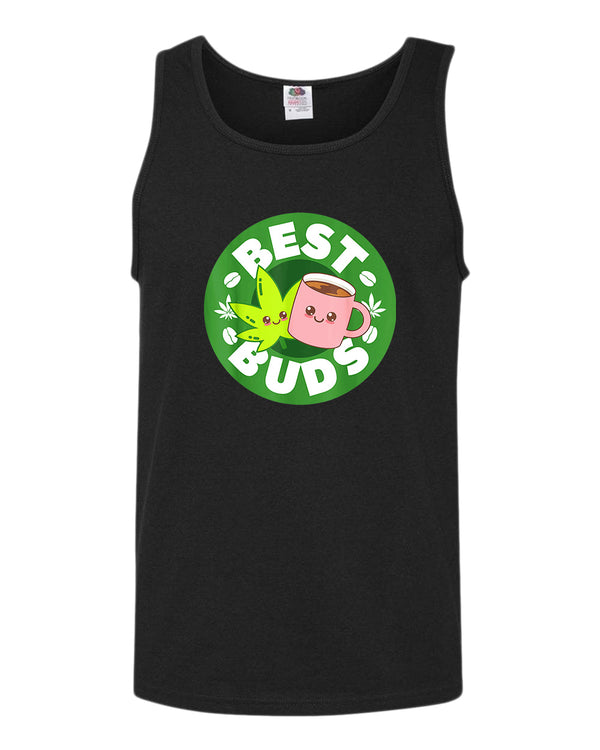 Best bud and coffee tank top - Fivestartees