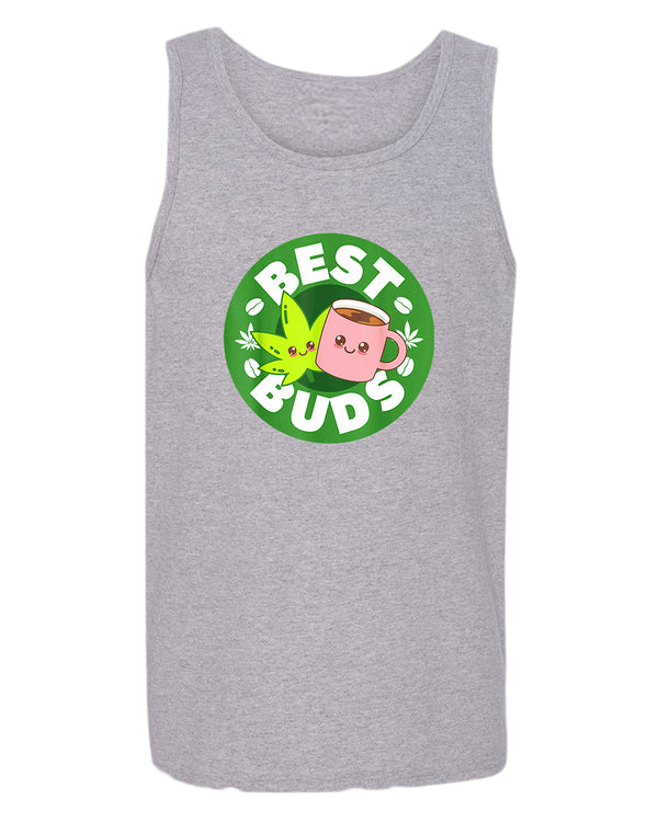 Best bud and coffee tank top - Fivestartees