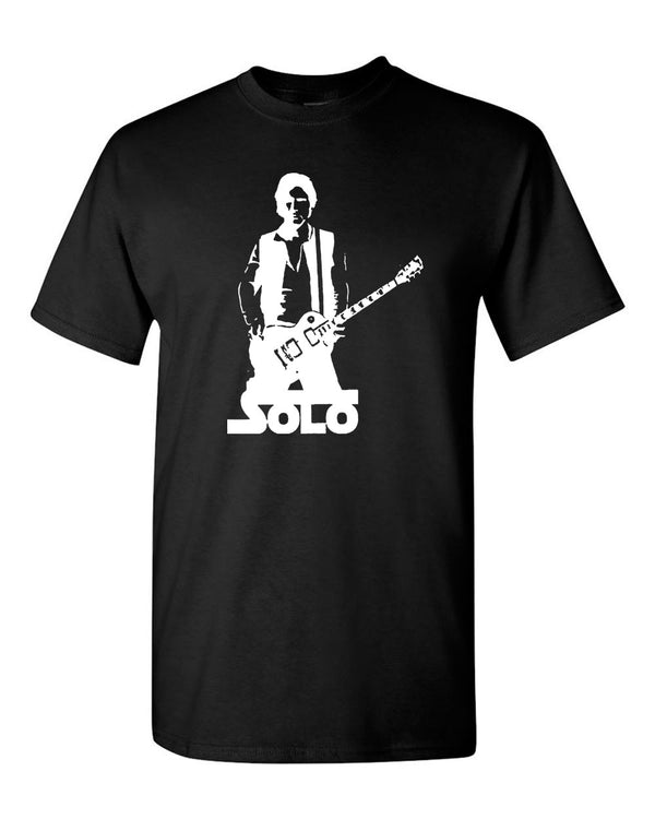 Guitar Solo Han Solo Star Guitarist Cool Funny  T-shirt - Fivestartees