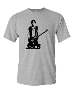 Guitar Solo Han Solo Star Guitarist Cool Funny  T-shirt - Fivestartees