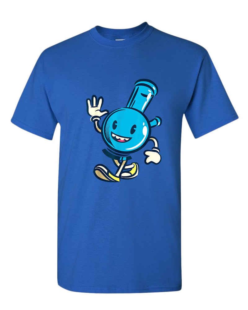 Happy cartoon smoke pipe t-shirt - Fivestartees