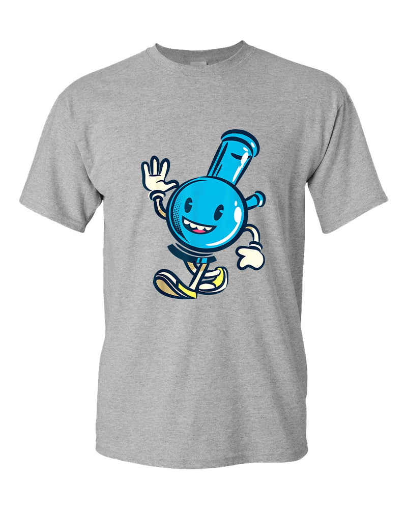 Happy cartoon smoke pipe t-shirt - Fivestartees