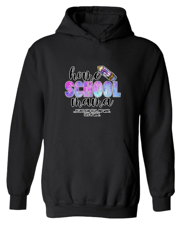 Home School mama hoodie - Fivestartees