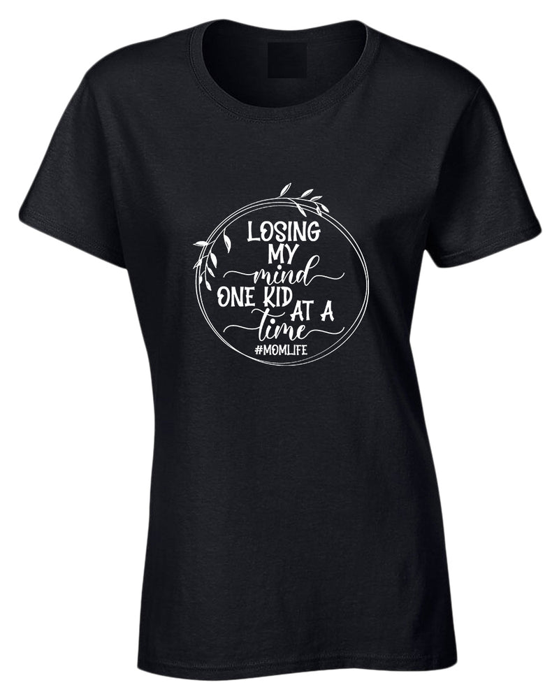 Losing my mind, one kid at a time t-shirt, mom life tees - Fivestartees