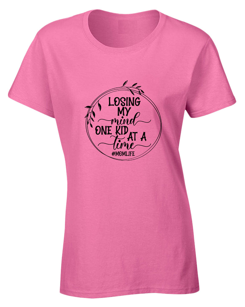 Losing my mind, one kid at a time t-shirt, mom life tees - Fivestartees