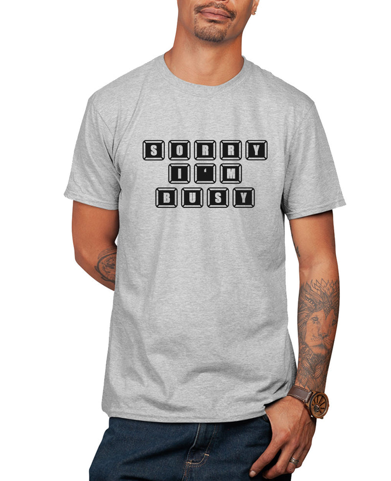 sorry I'm busy gaming t-shirt funny gaming t-shirt - Fivestartees
