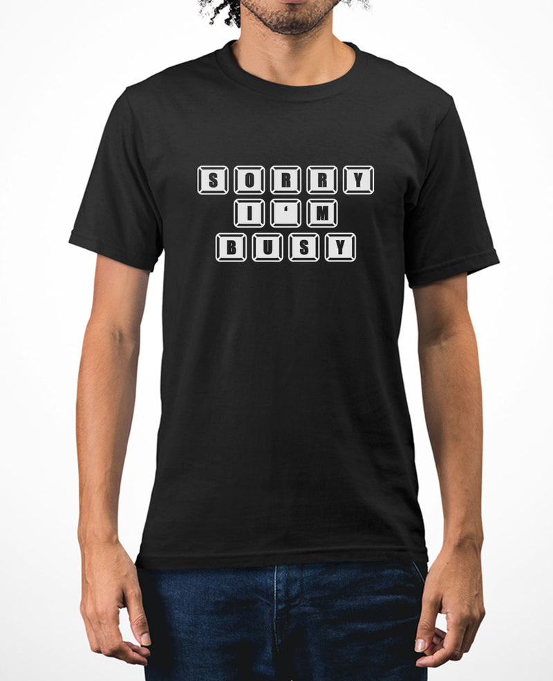 sorry I'm busy gaming t-shirt funny gaming t-shirt - Fivestartees