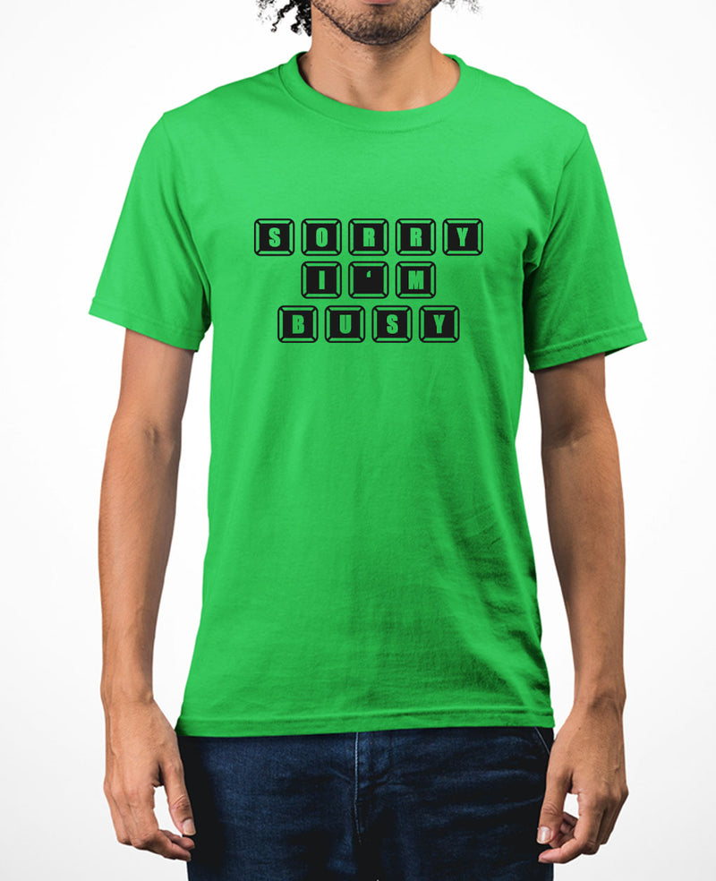 sorry I'm busy gaming t-shirt funny gaming t-shirt - Fivestartees