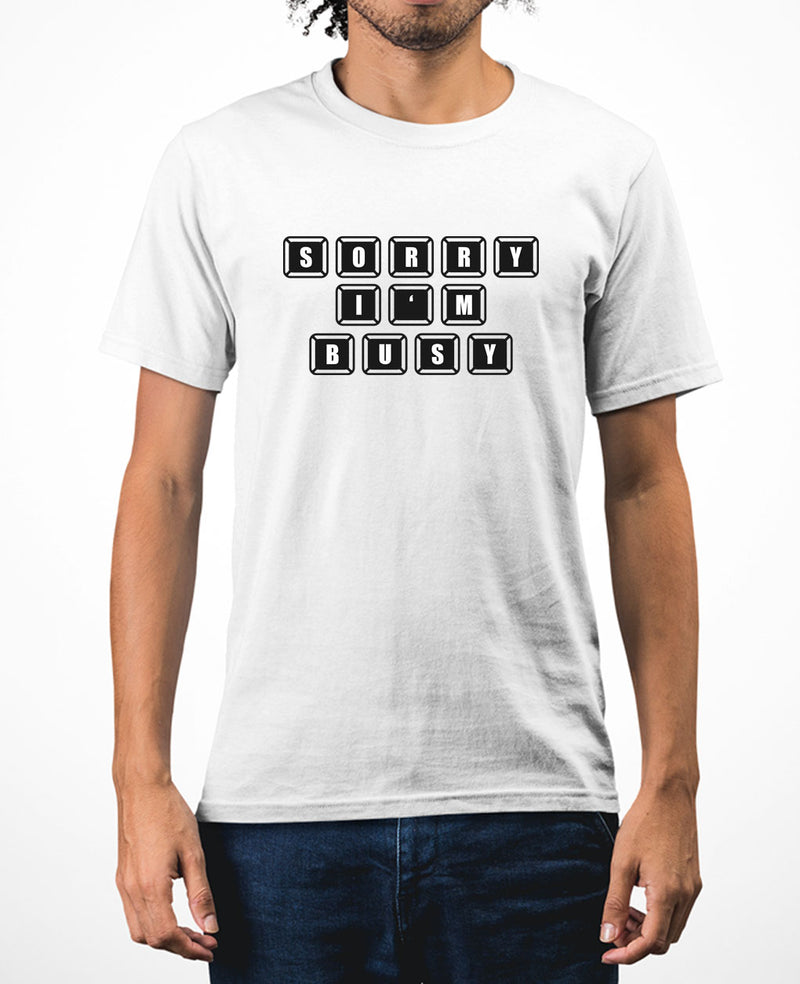 sorry I'm busy gaming t-shirt funny gaming t-shirt - Fivestartees