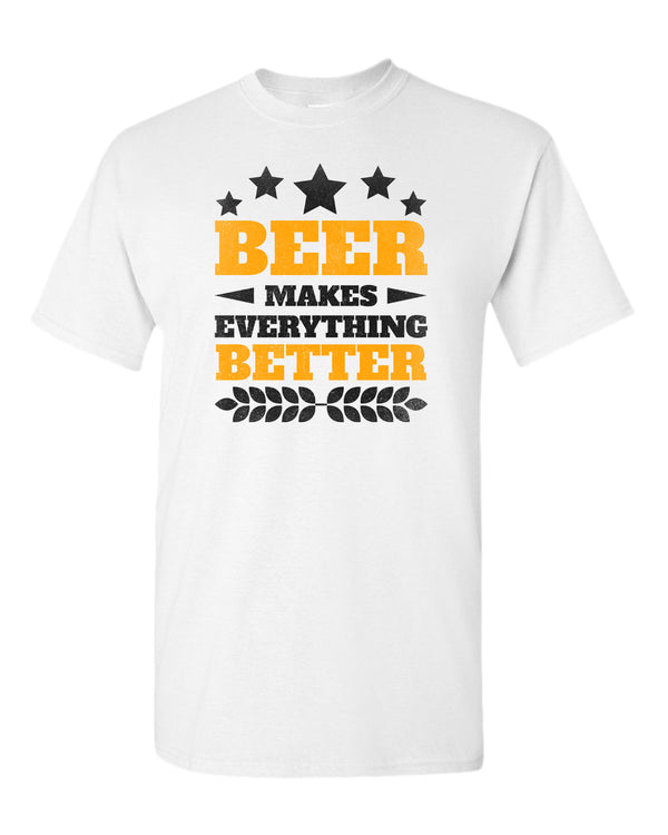 Beer makes everything better t-shirt, funny beer t-shirt - Fivestartees