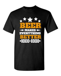 Beer makes everything better t-shirt, funny beer t-shirt - Fivestartees