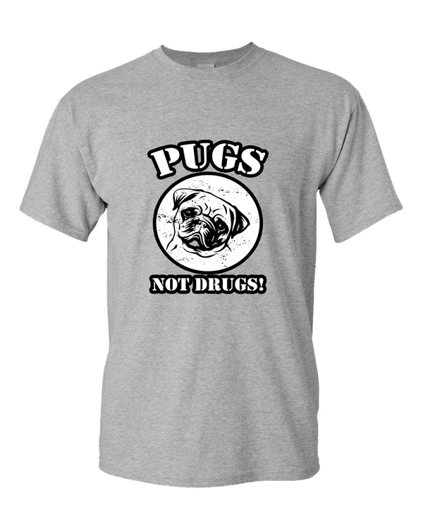 Pugs not drugs T-shirt, pug lover t-shirt - Fivestartees