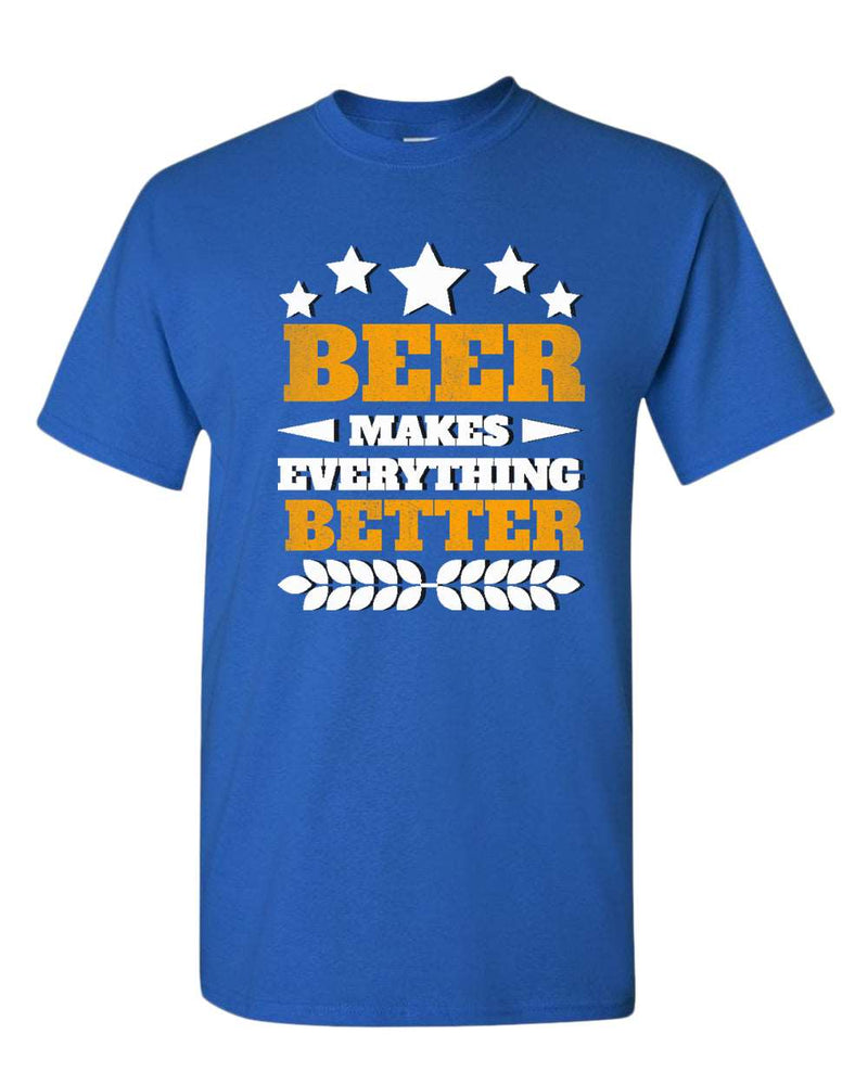 Beer makes everything better t-shirt, funny beer t-shirt - Fivestartees