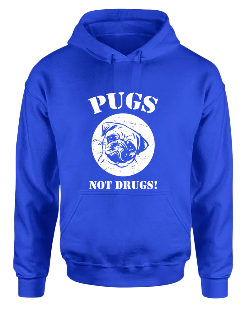 Pugs not drugs hoodie, pug lover hoodies - Fivestartees