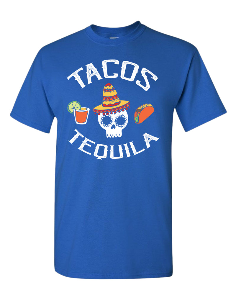 Tacos tequila t-shirt, drinking tees - Fivestartees