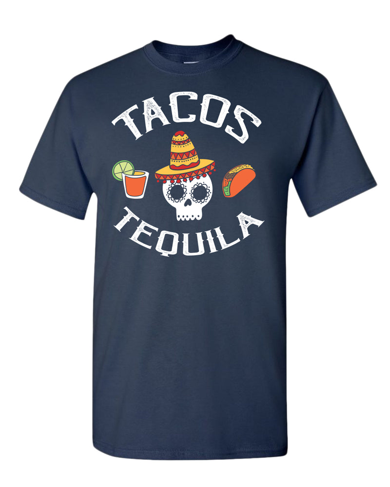 Tacos tequila t-shirt, drinking tees - Fivestartees