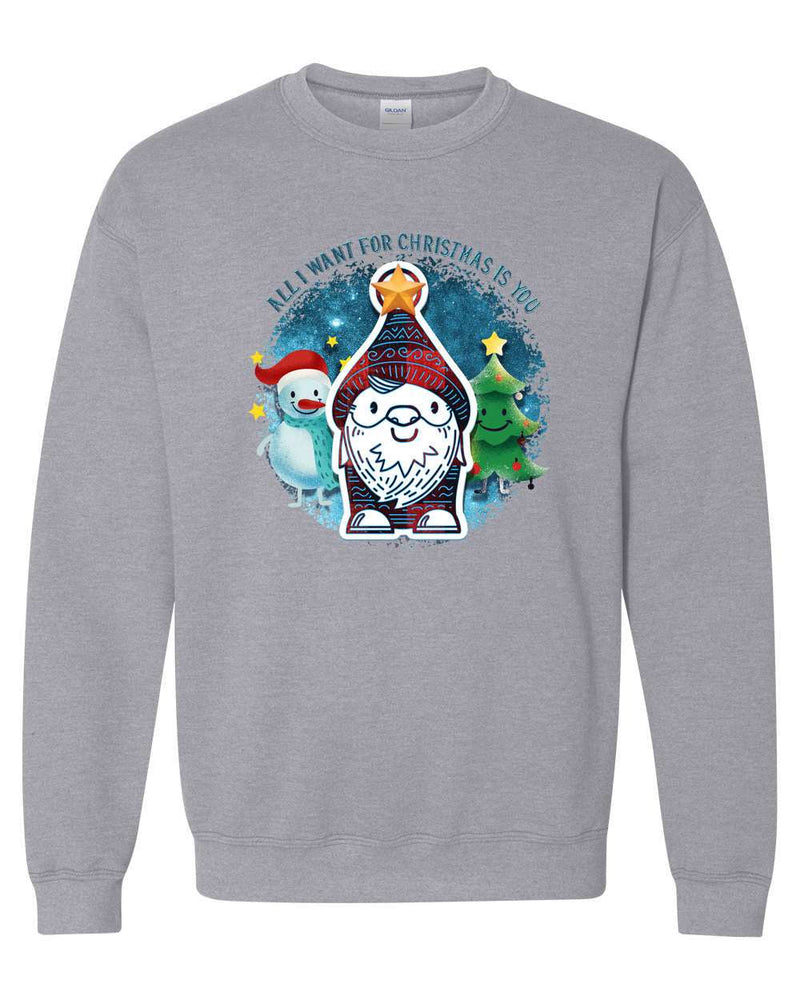All i want for Christmas is you sweatshirt, Christmas holiday sweatshirt - Fivestartees