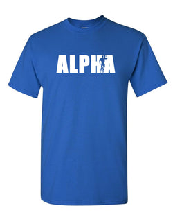 Alpha Men T-shirt - Gym T-shirt - Fivestartees