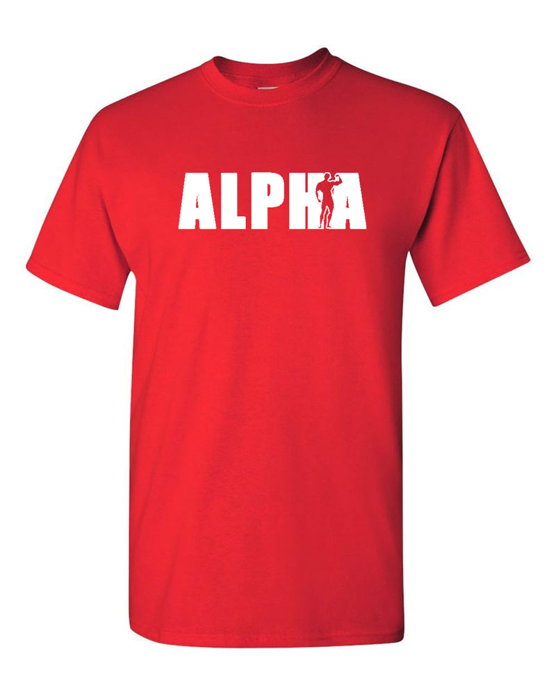 Alpha Men T-shirt - Gym T-shirt - Fivestartees