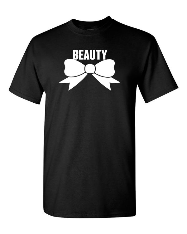 The Beauty and The Beast T-shirt Couple T-shirt, Valentine t-shirt. - Fivestartees