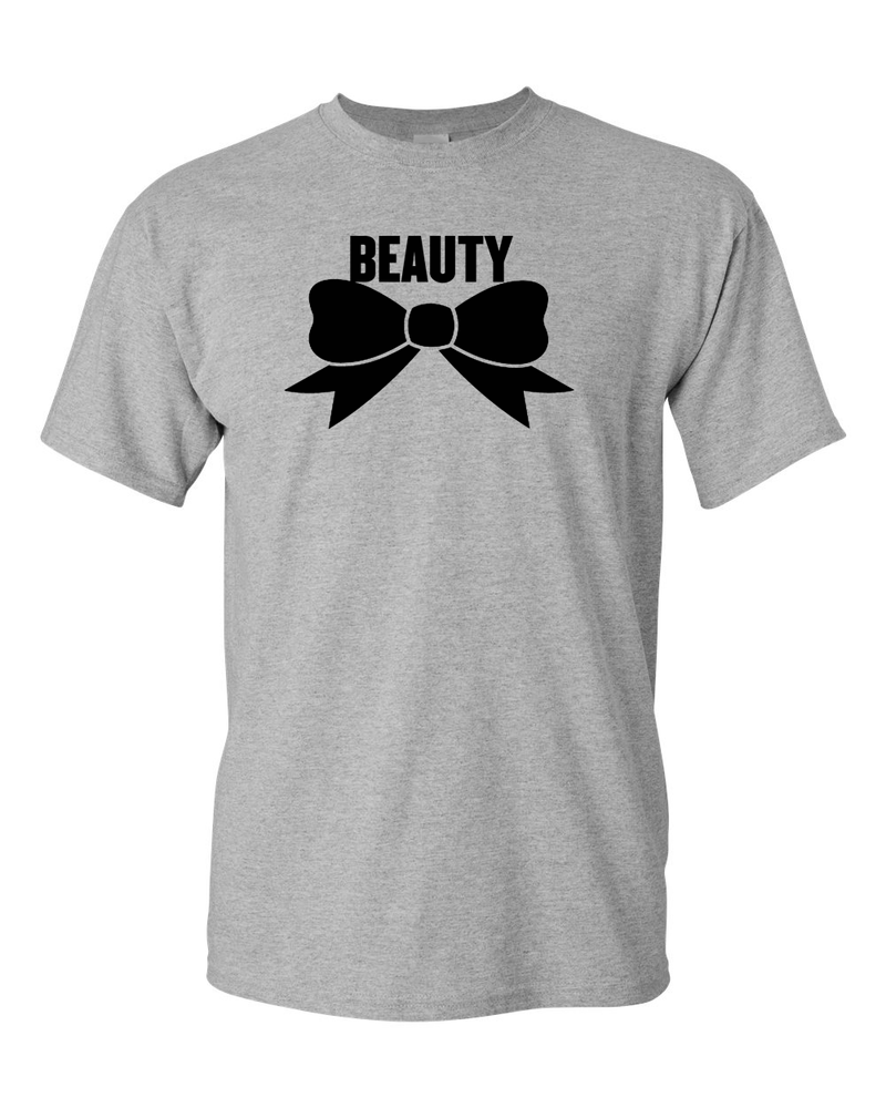 The Beauty and The Beast T-shirt Couple T-shirt, Valentine t-shirt. - Fivestartees