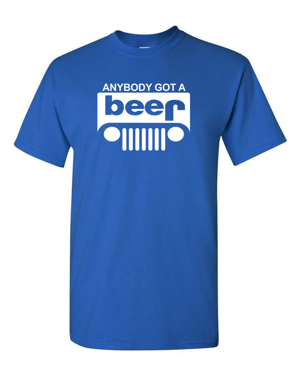 Beer Jeep Funny T-shirt drinking t-shirt party tees - Fivestartees
