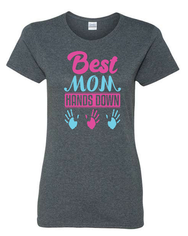 Best Mom Hands Down T-shirt Mother's Day T-shirt - Fivestartees