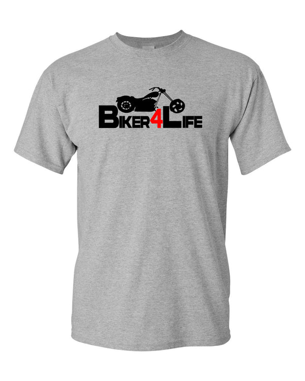 Biker for Life T-Shirt Race Ride T-shirt Bike Motorcycle Shirt - Fivestartees