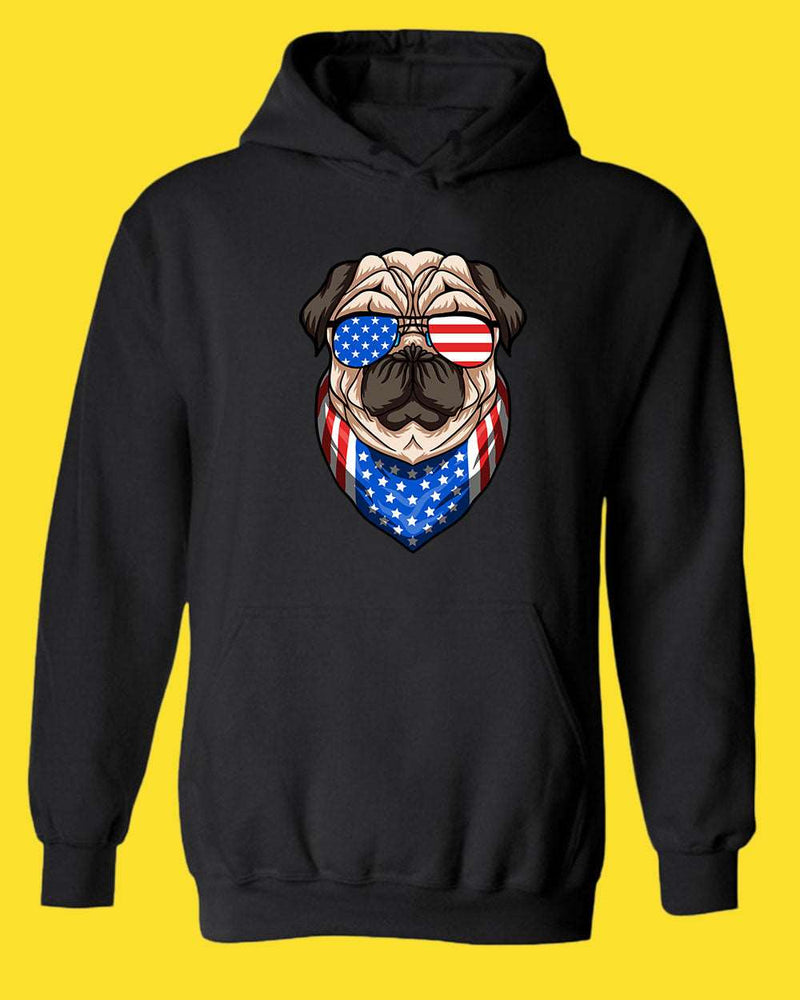 American hoodie USA Flag with Dog hoodie - Fivestartees