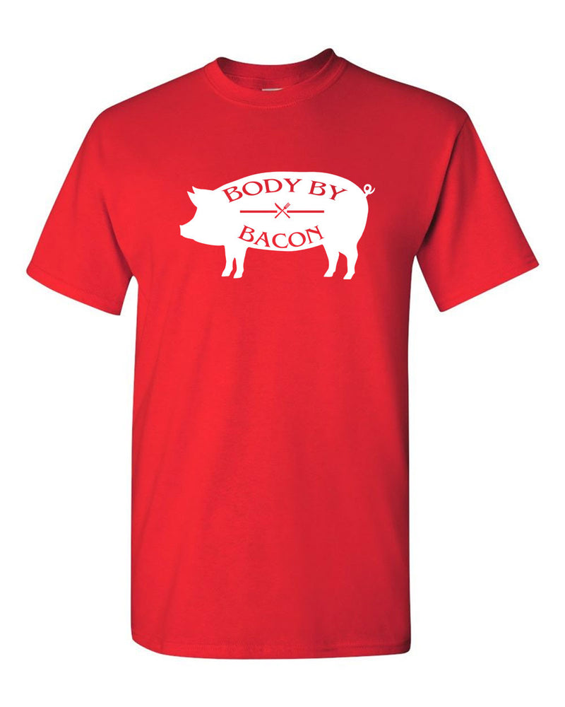 Body By Bacon T-shirt gym t-shirt - Fivestartees
