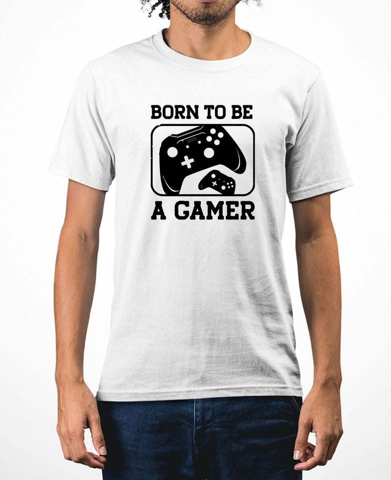 Born to be a gamer t-shirt funny gaming t-shirt - Fivestartees