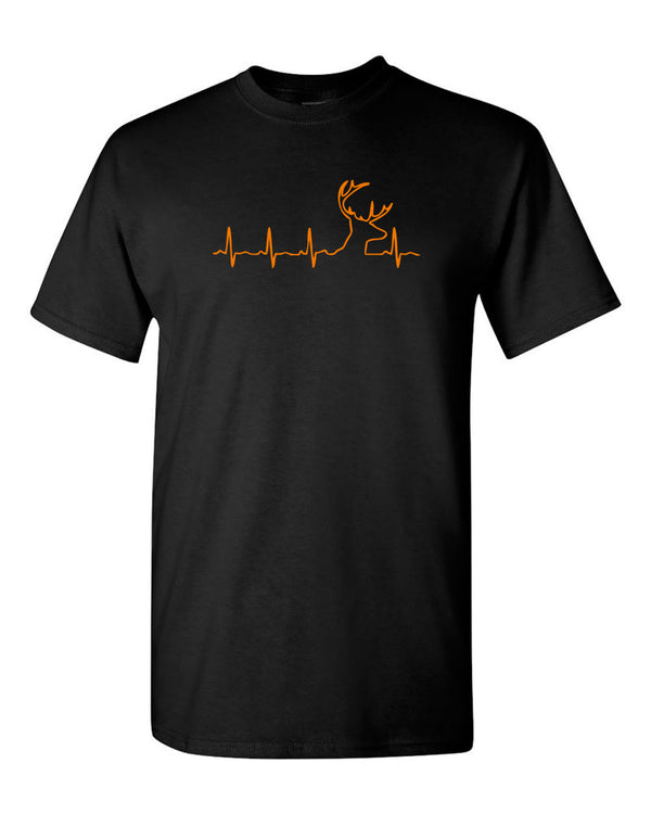 Buck Pulse t-Shirt, Stag t-shirt hunting deer t-shirt - Fivestartees