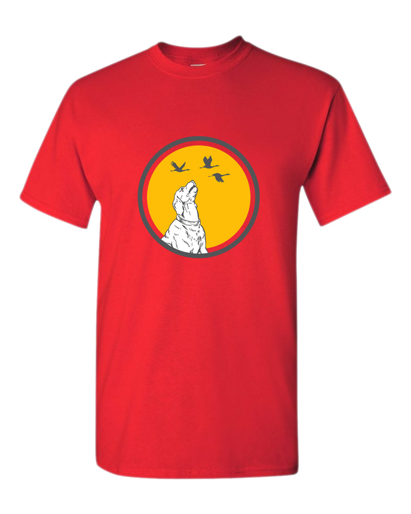 Playful Dog t-shirt, dog and flies t-shirt - Fivestartees