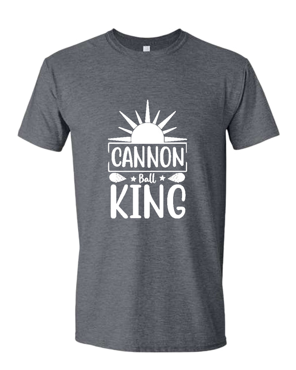 Cannon ball king t-shirt, summer t-shirt, beach party t-shirt - Fivestartees