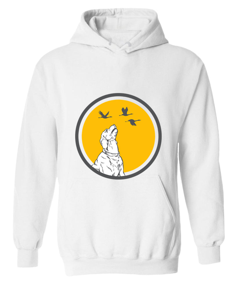 Playful Dog hoodie, dog and flies hoodie - Fivestartees