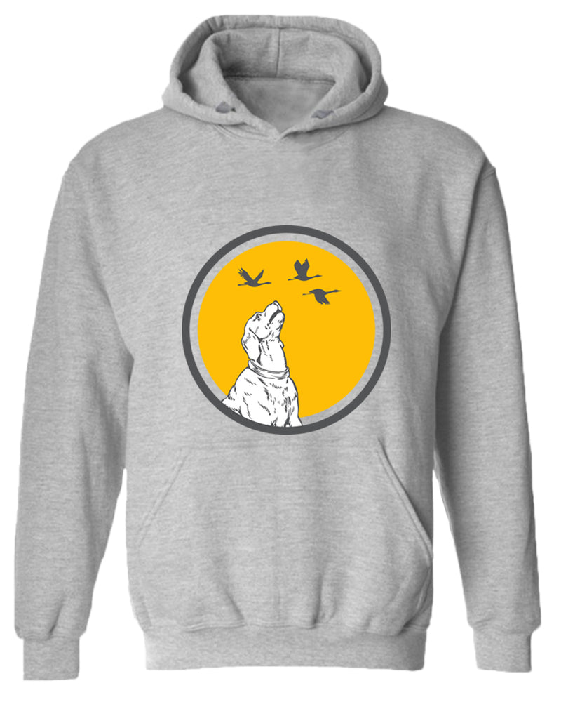 Playful Dog hoodie, dog and flies hoodie - Fivestartees
