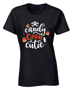 Candy corn cutie Halloween women t-shirt - Fivestartees