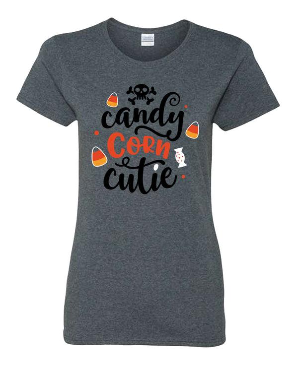 Candy corn cutie Halloween women t-shirt - Fivestartees