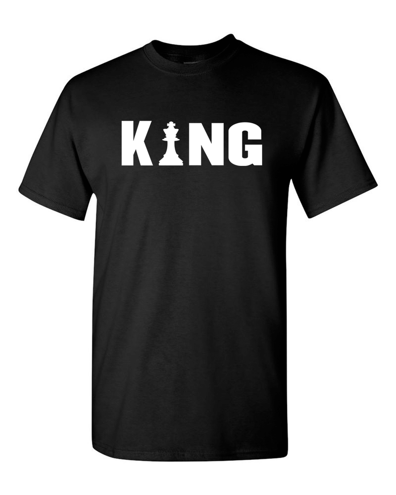 The King and The Queen T-shirt  Couple T-shirt, Valentine t-shirt. - Fivestartees