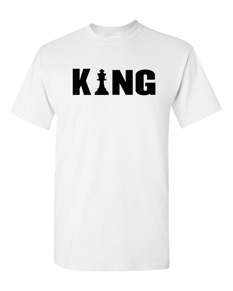 The King and The Queen T-shirt  Couple T-shirt, Valentine t-shirt. - Fivestartees