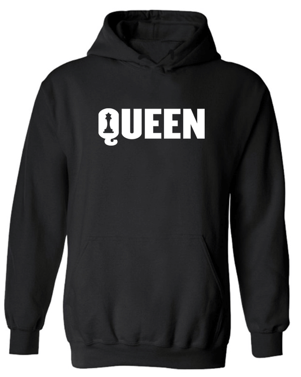 The King and The Queen Hoodie Couple Hoodie, Valentine Hoodie. - Fivestartees